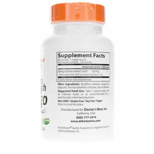 Extra Strength Ginkgo 120 Mg, DRB